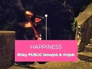 Risky Public Dt & Rimjob