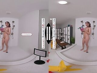 Observe Bobbie Lavender Get Her Humid Vagina Slurped By A Stranger While Getting Pounded In Virtual Reality