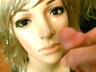 Doll Mannequin Jism Facial Cumshot Four