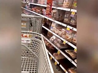 Black Nookiescookies With Public Bareness In Walmart Grocery Store