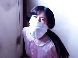 Inexperienced Asian Flowerr Flashing Baps On Live Webcam