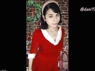 Danithecutie Her Pretty Little Figure And Gets Doggystyled Rough On Christmas