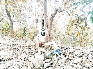 India Boy Sexy Dudes Jizm-shot In Forest Muslim Fag