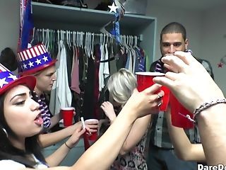 School Soiree Turns Into An Orgy With Nicole Bexley And Her Friends