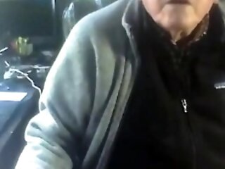 Granddad Jerking Off