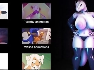 Wooly Porno Compilation - Promiscuous Dancing - Yiff Hmv - (bisexous)